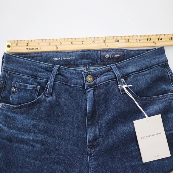 AG Adriano Goldschmied Women's Skinny Jeans - Dark Blue - Picture 6 of 7